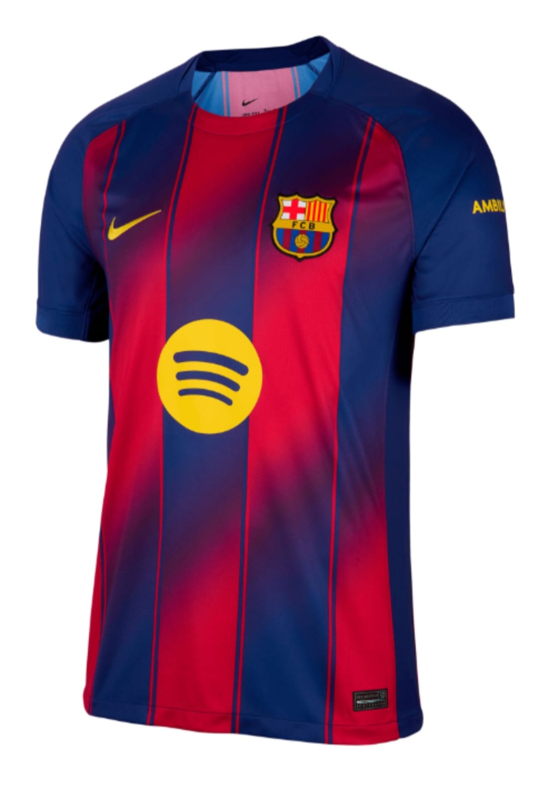 Nike FC Barcelona 2025/26 Stadium Home Jersey – Kids