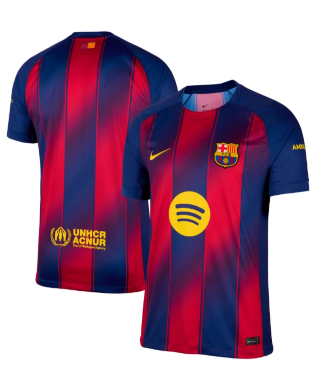 Nike FC Barcelona 2025/26 Stadium Home Jersey – Kids