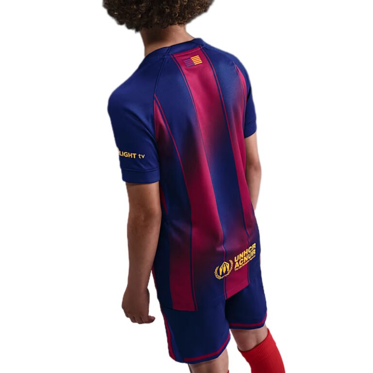 Nike FC Barcelona 2025/26 Stadium Home Jersey – Kids